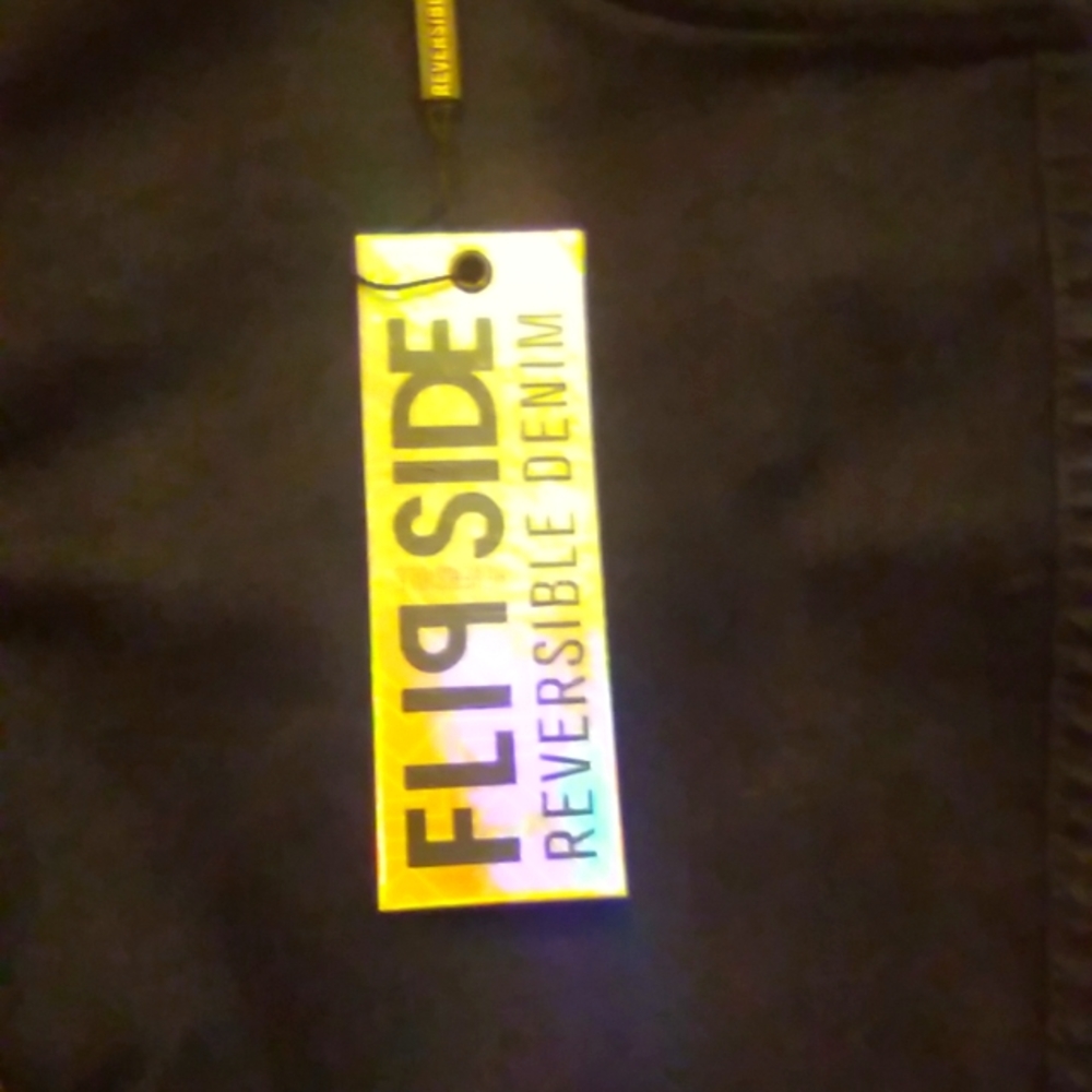 Flip side reversible jeans size 11